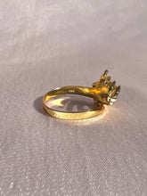 Load image into Gallery viewer, Vintage 18k Diamond Mano Bracelet Ring