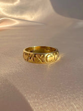 Load image into Gallery viewer, Vintage 9k MCMXCIX Roman Numeral Ring