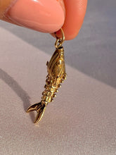Load image into Gallery viewer, Vintage 14k Articulated Fish Pendant
