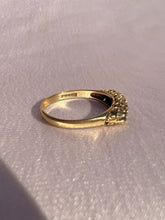 Load image into Gallery viewer, Vintage 9k Amethyst Boat Ring