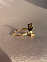 Load image into Gallery viewer, Antique 9k Malachite Rectangle Ring