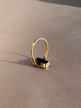 Load image into Gallery viewer, Antique 9k Malachite Rectangle Ring