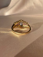Load image into Gallery viewer, Vintage 9k Pastel Gemstone Cocktail Ring 1980