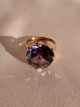 Load image into Gallery viewer, Vintage 14k Rose Gold Amethyst Cocktail Ring