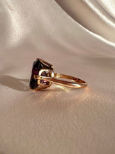 Load image into Gallery viewer, Vintage 14k Rose Gold Amethyst Cocktail Ring