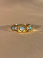 Load image into Gallery viewer, Antique 9k Opal Ring 1903