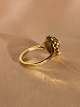 Load image into Gallery viewer, Vintage 9k Moonstone Cabochon Ray Ring 1977