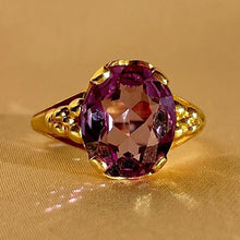 Load image into Gallery viewer, Vintage 14k Ametrine Ring