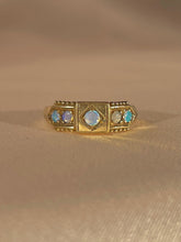 Load image into Gallery viewer, Antique 9k Opal Ring 1903