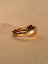 Load image into Gallery viewer, Antique 9k Rose Gold Amethyst Diamond Starburst Ring 1918