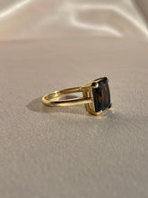 Load image into Gallery viewer, Vintage 9k Smokey Quartz Mini Dress Ring 1995