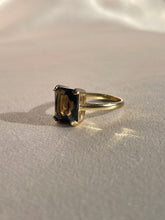 Load image into Gallery viewer, Vintage 9k Smokey Quartz Mini Dress Ring 1995