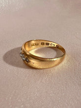 Load image into Gallery viewer, Antique 18k Pearl Marquise Ring 1881