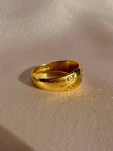 Load image into Gallery viewer, Antique 18k Diamond Old Cut Starburst Solitaire 1902