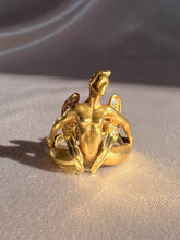 Load image into Gallery viewer, Vintage 18k Carrera y Carrera Diamond Angel Ring