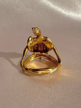 Load image into Gallery viewer, Vintage 18k Carrera y Carrera Diamond Angel Ring