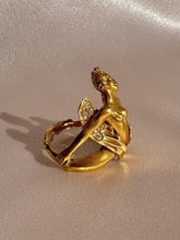 Load image into Gallery viewer, Vintage 18k Carrera y Carrera Diamond Angel Ring