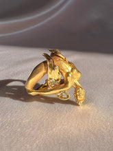 Load image into Gallery viewer, Vintage 18k Carrera y Carrera Diamond Angel Ring