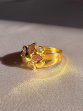 Load image into Gallery viewer, Vintage 18k Pink Kunzite Diamond Ring