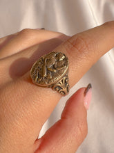 Load image into Gallery viewer, Antique 14k Italian Lucky Phallic Signet Ring