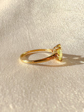 Load image into Gallery viewer, Vintage Peridot Diamond Oval Ring