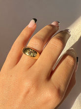 Load image into Gallery viewer, Antique Old Cut Diamond Starburst Solitaire Ring 1901