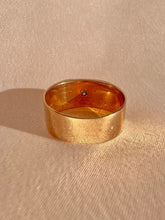 Load image into Gallery viewer, Antique Diamond Solitaire Starburst Filigree Ring 1916