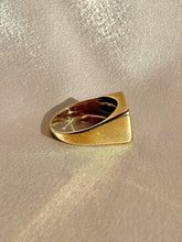Load image into Gallery viewer, Vintage Diamond Pave Row Signet Ring