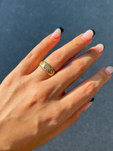 Load image into Gallery viewer, Antique 18k Diamond Euro Starburst Trilogy 1899