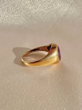 Load image into Gallery viewer, Antique Lilac Amethyst Signet Ring 1916