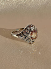 Load image into Gallery viewer, Vintage Chocolate Diamond Deco Ring 1.52 CTW