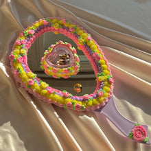 Load image into Gallery viewer, Rose Fake Cake Mirror