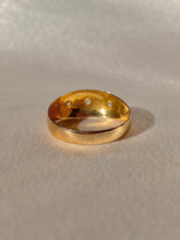 Load image into Gallery viewer, Antique 18k Diamond Trilogy Gypsy Ring 1897