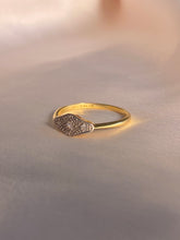 Load image into Gallery viewer, Antique 18k + Platinum Diamond Art Deco Ring