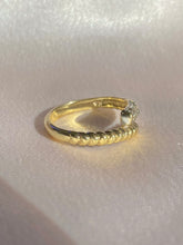 Load image into Gallery viewer, Vintage 14k Diamond Coil Wrap Ring