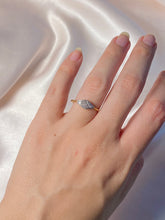 Load image into Gallery viewer, Antique 18k + Platinum Diamond Art Deco Ring