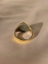 Load image into Gallery viewer, Vintage 9k Bloodstone Signet Ring 1994 by GJ