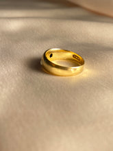 Load image into Gallery viewer, Antique Rose Cut Diamond 18k Gypsy Ring