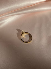 Load image into Gallery viewer, Vintage Mid Century 10k Gold Natural Pearl Ring