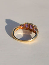 Load image into Gallery viewer, Vintage 9k Amethyst Edwardian Revival Ring