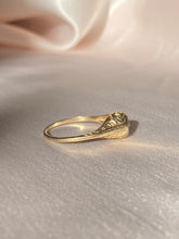 Load image into Gallery viewer, Antique 14k Diamond Art Deco Gypsy Ring