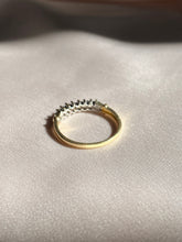 Load image into Gallery viewer, Vintage 9k Diamond Cluster Band 2000