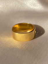 Load image into Gallery viewer, Antique 18k Diamond Starburst Gypsy Band 1914