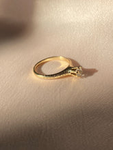 Load image into Gallery viewer, Antique 14k Solitaire Old European Diamond Engagement Ring 1930