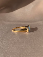 Load image into Gallery viewer, Vintage 14k Topaz Diamond Ring