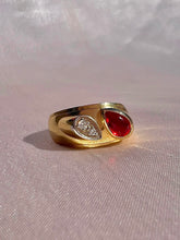Load image into Gallery viewer, 10k Ruby Diamond Soprano Ring by 23carat