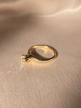 Load image into Gallery viewer, Antique 14k Solitaire Old European Diamond Engagement Ring 1930