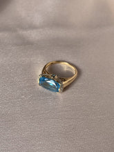 Load image into Gallery viewer, Vintage 14k Topaz Diamond Ring