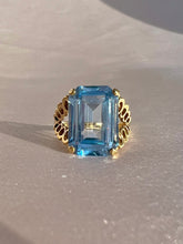 Load image into Gallery viewer, Vintage 9k Topaz Coil Ring 1976