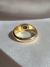 Load image into Gallery viewer, Antique 9k Grey Pearl Trilogy Starburst Gypsy Ring
